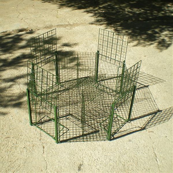 REF. N21 Jaula Trampa Urraca Octogonal Verde